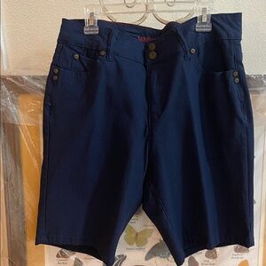 Sabrina Lauren Ladies Shorts size 14 76 % Rayon 21 % Nylon 3 % Spandex